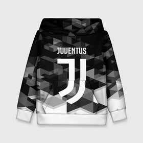 Детская толстовка 3D с принтом JUVENTUS / ЮВЕНТУС GEOMETRY SPORT , 100% полиэстер | двухслойный капюшон со шнурком для регулировки, мягкие манжеты на рукавах и по низу толстовки, спереди карман-кенгуру с мягким внутренним слоем | juventus | спорт | спортивные | футбол | футбольный клуб | ювентус