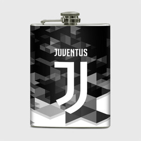 Фляга с принтом JUVENTUS / ЮВЕНТУС GEOMETRY SPORT , металлический корпус | емкость 0,22 л, размер 125 х 94 мм. Виниловая наклейка запечатывается полностью | juventus | спорт | спортивные | футбол | футбольный клуб | ювентус