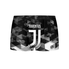 Мужские трусы 3D с принтом JUVENTUS / ЮВЕНТУС GEOMETRY SPORT , 50% хлопок, 50% полиэстер | классическая посадка, на поясе мягкая тканевая резинка | Тематика изображения на принте: juventus | спорт | спортивные | футбол | футбольный клуб | ювентус