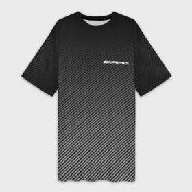 Платье-футболка 3D с принтом AMG CARBON ,  |  | bmw | автомобиль | автомобильные | бмв | машины