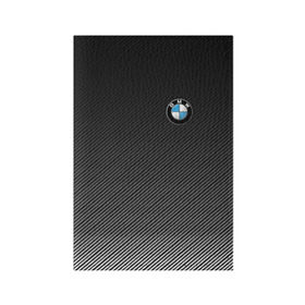 Обложка для паспорта матовая кожа с принтом BMW CARBON , натуральная матовая кожа | размер 19,3 х 13,7 см; прозрачные пластиковые крепления | bmw | автомобиль | автомобильные | бмв | машины