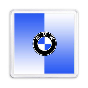 Магнит 55*55 с принтом BMW brand color , Пластик | Размер: 65*65 мм; Размер печати: 55*55 мм | 