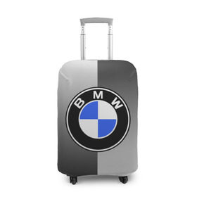Чехол для чемодана 3D с принтом BMW 2018 Reverse , 86% полиэфир, 14% спандекс | двустороннее нанесение принта, прорези для ручек и колес | bmw | автомобиль | автомобильные | бмв | машины
