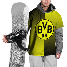 Накидка на куртку 3D с принтом FC Borussia 2018 Reverse , 100% полиэстер |  | боруссия | дортмунд