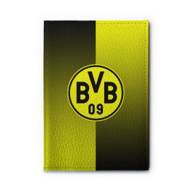 Обложка для автодокументов с принтом FC Borussia 2018 Reverse , натуральная кожа |  размер 19,9*13 см; внутри 4 больших “конверта” для документов и один маленький отдел — туда идеально встанут права | Тематика изображения на принте: боруссия | дортмунд