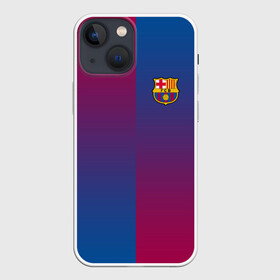 Чехол для iPhone 13 mini с принтом FC Barca 2018 Reverse ,  |  | fc | fc barcelona | fcb | fly emirates | ronaldo | абстракция | барселона | геометрия | зож | клуб | линии | месси | модные | мяч | реал мадрид | спорт | спортивные | тренды | футбол | футбольный клуб | эмблема