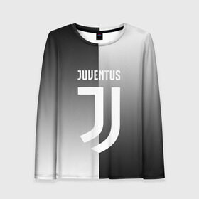 Женский лонгслив 3D с принтом Juventus 2018 Reverse , 100% полиэстер | длинные рукава, круглый вырез горловины, полуприлегающий силуэт | fly emirates | juventus | ronaldo | клуб | линии | мода | модные | мяч | реал мадрид | спорт | спортивные | стиль | футбол | футбольный клуб | экстрим | эмблема | ювентус