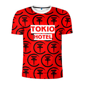 Мужская футболка 3D спортивная с принтом Tokio Hotel band logo 2018 , 100% полиэстер с улучшенными характеристиками | приталенный силуэт, круглая горловина, широкие плечи, сужается к линии бедра | logo | music | pop | rock | tokio hotel | альтернатива | германия | металл | музыка | музыкальный | поп | рок