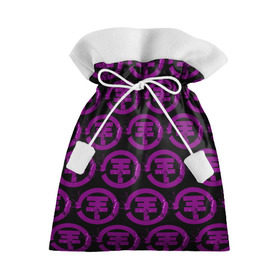 Подарочный 3D мешок с принтом TOKIO HOTEL 2018 LOGO BAND , 100% полиэстер | Размер: 29*39 см | Тематика изображения на принте: logo | music | pop | rock | tokio hotel | альтернатива | германия | металл | музыка | музыкальный | поп | рок