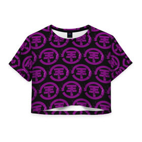 Женская футболка 3D укороченная с принтом TOKIO HOTEL 2018 LOGO BAND , 100% полиэстер | круглая горловина, длина футболки до линии талии, рукава с отворотами | logo | music | pop | rock | tokio hotel | альтернатива | германия | металл | музыка | музыкальный | поп | рок
