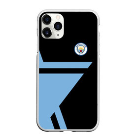 Чехол для iPhone 11 Pro матовый с принтом F C M C 2018 STAR , Силикон |  | fc | manchester city | манчестер сити | спорт | спортивные | фк | футбол | футбольный клуб