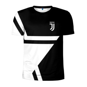 Мужская футболка 3D спортивная с принтом Juventus 2018 STAR , 100% полиэстер с улучшенными характеристиками | приталенный силуэт, круглая горловина, широкие плечи, сужается к линии бедра | fc | juventus | спорт | спортивные | фк | футбол | футбольный клуб | ювентус