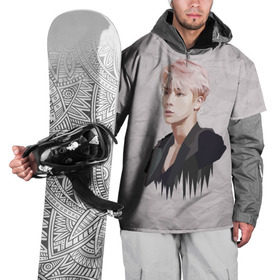 Накидка на куртку 3D с принтом BTS_ Jin , 100% полиэстер |  | bangtan boys | bts | bts army | бантаны бтс