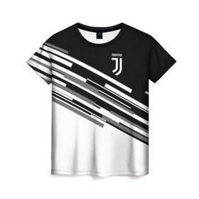 Женская футболка 3D с принтом Juventus 2018 Line , 100% полиэфир ( синтетическое хлопкоподобное полотно) | прямой крой, круглый вырез горловины, длина до линии бедер | fly emirates | juventus | ronaldo | клуб | линии | мода | модные | мяч | реал мадрид | спорт | спортивные | стиль | футбол | футбольный клуб | экстрим | эмблема | ювентус