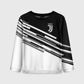 Детский лонгслив 3D с принтом JUVENTUS STRIPES STYLE , 100% полиэстер | длинные рукава, круглый вырез горловины, полуприлегающий силуэт
 | fly emirates | juventus | ronaldo | клуб | линии | мода | модные | мяч | реал мадрид | спорт | спортивные | стиль | футбол | футбольный клуб | экстрим | эмблема | ювентус