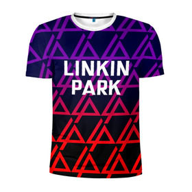 Мужская футболка 3D спортивная с принтом LINKIN PARK , 100% полиэстер с улучшенными характеристиками | приталенный силуэт, круглая горловина, широкие плечи, сужается к линии бедра | linkin park | logo | music | pop | rock | альтернатива | германия | металл | музыка | музыкальный | поп | рок