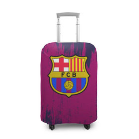 Чехол для чемодана 3D с принтом Барселона , 86% полиэфир, 14% спандекс | двустороннее нанесение принта, прорези для ручек и колес | barcelona | barsa | barselona | football | барса | барселона | футбол