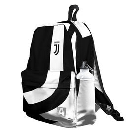 Рюкзак 3D с принтом Juventus 2018 Original , 100% полиэстер | лямки с регулируемой длиной, сверху петелька, чтобы рюкзак можно было повесить на вешалку. Основное отделение закрывается на молнию, как и внешний карман. Внутри два дополнительных кармана, один из которых закрывается на молнию. По бокам два дополнительных кармашка | fc | fly emirates | лого | париж | спорт | спортивные | фк | футбольный клуб