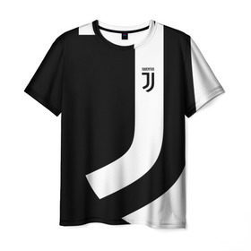 Мужская футболка 3D с принтом Juventus 2018 Original , 100% полиэфир | прямой крой, круглый вырез горловины, длина до линии бедер | fc | fly emirates | лого | париж | спорт | спортивные | фк | футбольный клуб