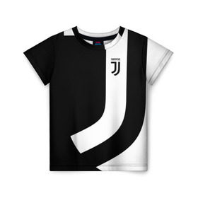 Детская футболка 3D с принтом Juventus 2018 Original , 100% гипоаллергенный полиэфир | прямой крой, круглый вырез горловины, длина до линии бедер, чуть спущенное плечо, ткань немного тянется | fc | fly emirates | лого | париж | спорт | спортивные | фк | футбольный клуб