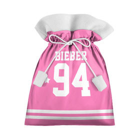 Подарочный 3D мешок с принтом Bieber Team Pink , 100% полиэстер | Размер: 29*39 см | bieber | justin bieber | бибер | джастин бибер