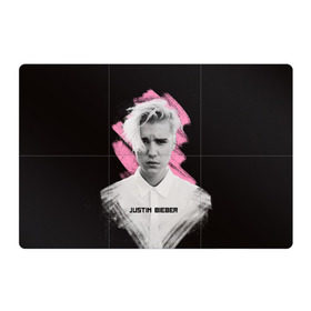 Магнитный плакат 3Х2 с принтом Justin Bieber / Pink splash , Полимерный материал с магнитным слоем | 6 деталей размером 9*9 см | Тематика изображения на принте: bieber | justin bieber | бибер | джастин бибер