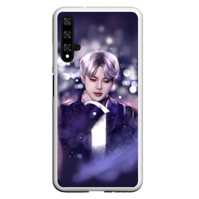 Чехол для Honor 20 с принтом BTS_Jimin _ , Силикон | Область печати: задняя сторона чехла, без боковых панелей | bangtan boys | bts | бантаны бтс