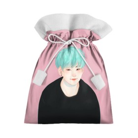 Подарочный 3D мешок с принтом BTS_Yoongi , 100% полиэстер | Размер: 29*39 см | bangtan boys | bts | бантаны бтс