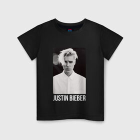 Детская футболка хлопок с принтом Bieber , 100% хлопок | круглый вырез горловины, полуприлегающий силуэт, длина до линии бедер | bieber | justin bieber | бибер | джастин бибер
