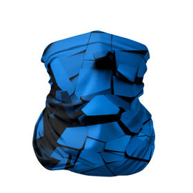 Бандана-труба 3D с принтом Carbon abstraction BLUE , 100% полиэстер, ткань с особыми свойствами — Activecool | плотность 150‒180 г/м2; хорошо тянется, но сохраняет форму | abstraction | geometry | абстракция | геометрия | грань | краски | кубик | кубики | линии | мозаика | разноцветные | ребро | текстура | тени | узор