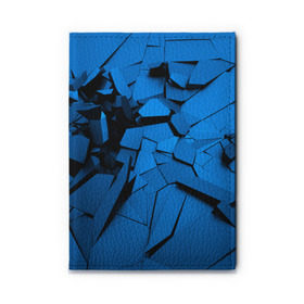 Обложка для автодокументов с принтом Carbon abstraction BLUE , натуральная кожа |  размер 19,9*13 см; внутри 4 больших “конверта” для документов и один маленький отдел — туда идеально встанут права | abstraction | geometry | абстракция | геометрия | грань | краски | кубик | кубики | линии | мозаика | разноцветные | ребро | текстура | тени | узор