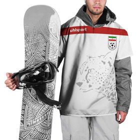 Накидка на куртку 3D с принтом Иран, форма , 100% полиэстер |  | Тематика изображения на принте: fifa | леопард | фифа | чемпионат мира