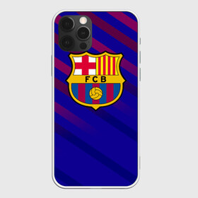 Чехол для iPhone 12 Pro Max с принтом FC Barcelona , Силикон |  | Тематика изображения на принте: barcelona | football | logo | spain | sport | арт | барселона | испания | лига | лого | спорт | текстура | фк | футбол | футбольный клуб | эмблема