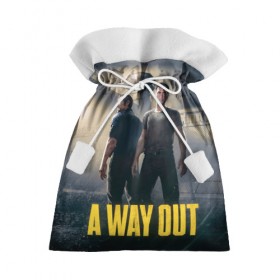 Подарочный 3D мешок с принтом A Way Out , 100% полиэстер | Размер: 29*39 см | a way out