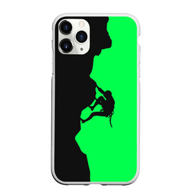 Чехол для iPhone 11 Pro матовый с принтом climbing , Силикон |  | adrenaline | extreme | hiking | mountaineering | mountains | risk | rock climb | rocks | sport | адреналин | альпинизм | высота | горы | риск | скалолазание | скалы | спорт | туризм | экстрим