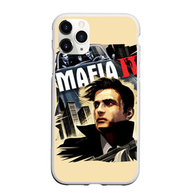 Чехол для iPhone 11 Pro матовый с принтом MAFIA 2 , Силикон |  | gangster | gun | mafia | гангстер | игра | мафия | оружия | сша | чикаго