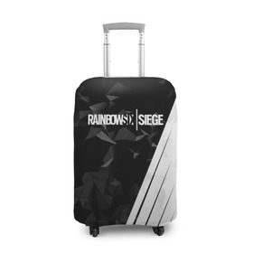 Чехол для чемодана 3D с принтом RAINBOW SIX SIEGE , 86% полиэфир, 14% спандекс | двустороннее нанесение принта, прорези для ручек и колес | rainbow | rainbow six | siege | six | игры | шутер