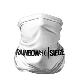 Бандана-труба 3D с принтом RAINBOW SIX SIEGE , 100% полиэстер, ткань с особыми свойствами — Activecool | плотность 150‒180 г/м2; хорошо тянется, но сохраняет форму | rainbow | rainbow six | siege | six | игры | шутер