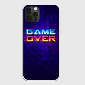 Чехол для iPhone 12 Pro Max с принтом Game Over , Силикон |  | game | игра | игрок | карта | компьютерные игры | стратегия