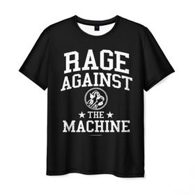 Мужская футболка 3D с принтом Rage Against the Machine , 100% полиэфир | прямой крой, круглый вырез горловины, длина до линии бедер | rage against the machine | альтернативный | америка | американская рок группа | брэд уилк | жанр | зак де ла роча | калифорния | лос анджелес | метал | музыка | ню метал | рок | рэп метал | рэп рок | рэпкор | сша