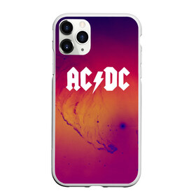 Чехол для iPhone 11 Pro матовый с принтом AC DC COLLECTION SPACE EDITION , Силикон |  | ac dc | logo | music | pop | rock | usa | альтернатива | металл | музыка | музыкальный | поп | рок