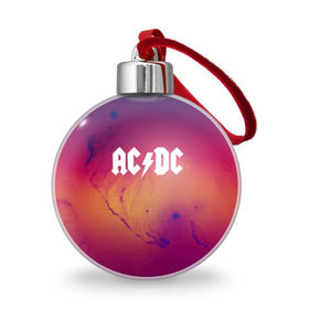 Ёлочный шар с принтом AC DC COLLECTION SPACE EDITION , Пластик | Диаметр: 77 мм | ac dc | logo | music | pop | rock | usa | альтернатива | металл | музыка | музыкальный | поп | рок