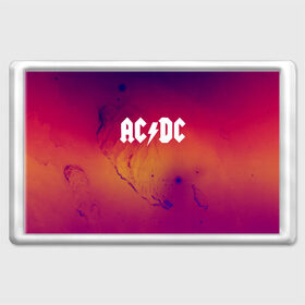 Магнит 45*70 с принтом AC DC COLLECTION SPACE EDITION , Пластик | Размер: 78*52 мм; Размер печати: 70*45 | Тематика изображения на принте: ac dc | logo | music | pop | rock | usa | альтернатива | металл | музыка | музыкальный | поп | рок