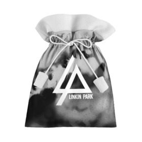 Подарочный 3D мешок с принтом LINKIN PARK GRAY ABSTRACT ROCK , 100% полиэстер | Размер: 29*39 см | linkin park | logo | music | pop | rock | альтернатива | металл | музыка | музыкальный | поп | рок | честер беннингтон