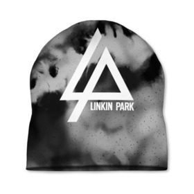 Шапка 3D с принтом LINKIN PARK GRAY ABSTRACT ROCK , 100% полиэстер | универсальный размер, печать по всей поверхности изделия | linkin park | logo | music | pop | rock | альтернатива | металл | музыка | музыкальный | поп | рок | честер беннингтон