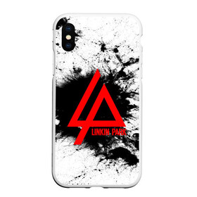 Чехол для iPhone XS Max матовый с принтом LINKIN PARK SPRAY GRAY , Силикон | Область печати: задняя сторона чехла, без боковых панелей | Тематика изображения на принте: linkin park | logo | music | pop | rock | альтернатива | металл | музыка | музыкальный | поп | рок | честер беннингтон