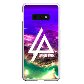 Чехол для Samsung S10E с принтом LINKIN PARK SPACE EDITION , Силикон | Область печати: задняя сторона чехла, без боковых панелей | linkin park | logo | music | pop | rock | альтернатива | металл | музыка | музыкальный | поп | рок | честер беннингтон