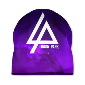 Шапка 3D с принтом LINKIN PARK SPACE COLOR 2018 , 100% полиэстер | универсальный размер, печать по всей поверхности изделия | linkin park | logo | music | pop | rock | альтернатива | металл | музыка | музыкальный | поп | рок | честер беннингтон