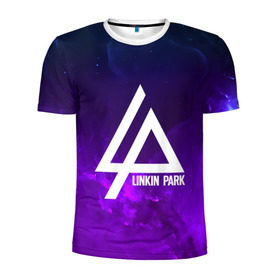 Мужская футболка 3D спортивная с принтом LINKIN PARK SPACE COLOR 2018 , 100% полиэстер с улучшенными характеристиками | приталенный силуэт, круглая горловина, широкие плечи, сужается к линии бедра | linkin park | logo | music | pop | rock | альтернатива | металл | музыка | музыкальный | поп | рок | честер беннингтон