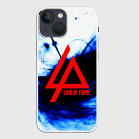 Чехол для iPhone 13 mini с принтом LINKIN PARK BLUE SMOKE ,  |  | linkin park | logo | music | pop | rock | альтернатива | металл | музыка | музыкальный | поп | рок | честер беннингтон
